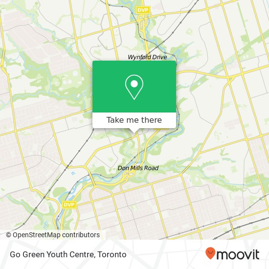 Go Green Youth Centre map