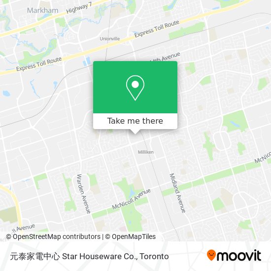 元泰家電中心 Star Houseware Co. map