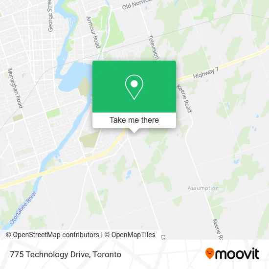 775 Technology Drive map