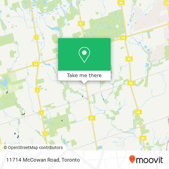 11714 McCowan Road map