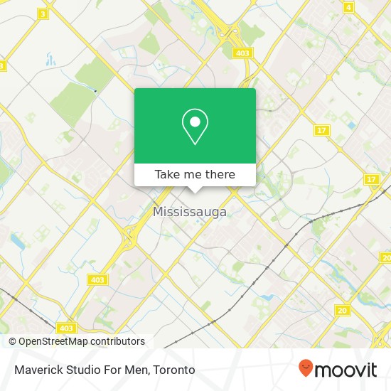 Maverick Studio For Men map