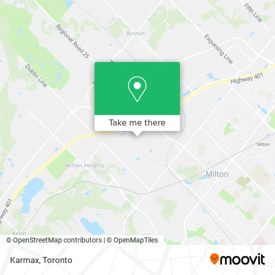 Karmax map