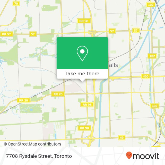 7708 Rysdale Street map