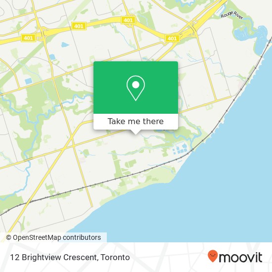 12 Brightview Crescent map