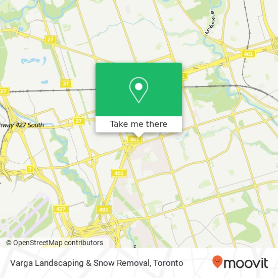 Varga Landscaping & Snow Removal map