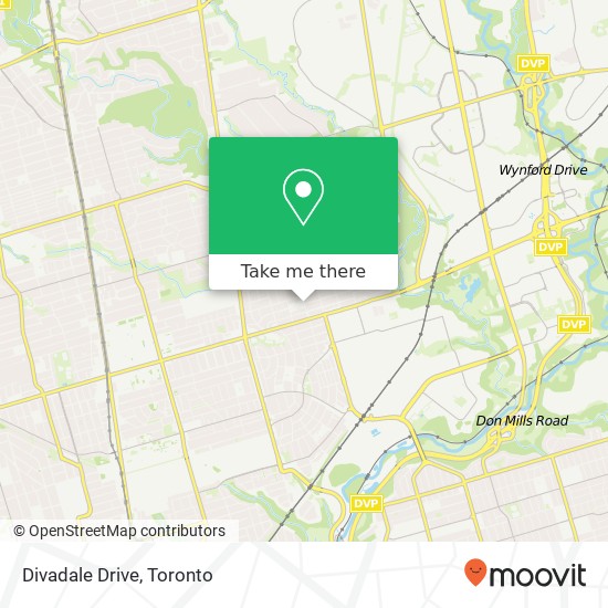 Divadale Drive map