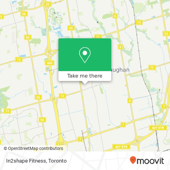 In2shape Fitness map