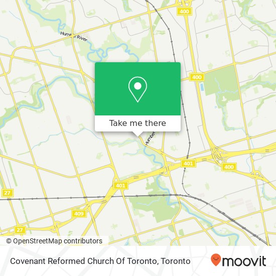 Covenant Reformed Church Of Toronto plan
