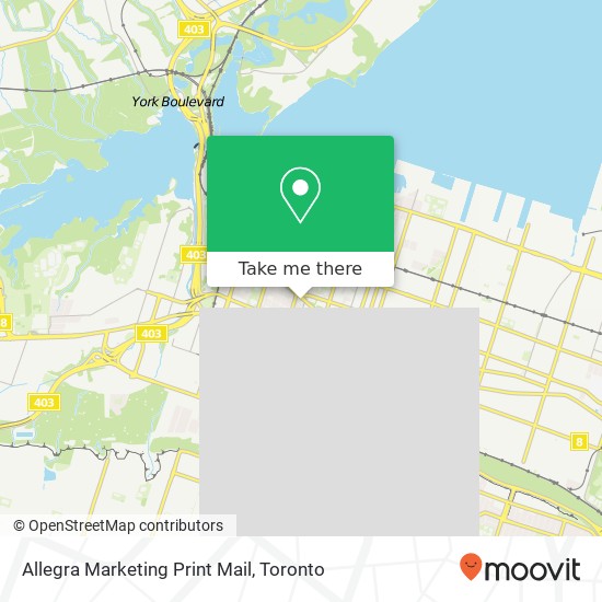 Allegra Marketing Print Mail map