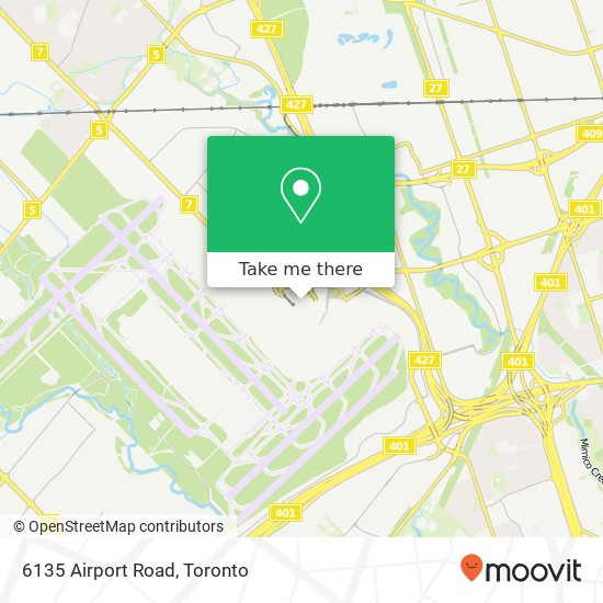 6135 Airport Road map