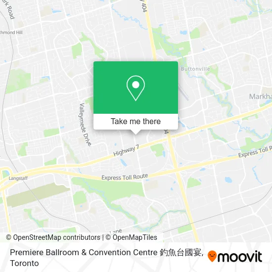 Premiere Ballroom & Convention Centre 釣魚台國宴 plan