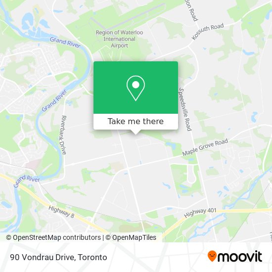 90 Vondrau Drive map