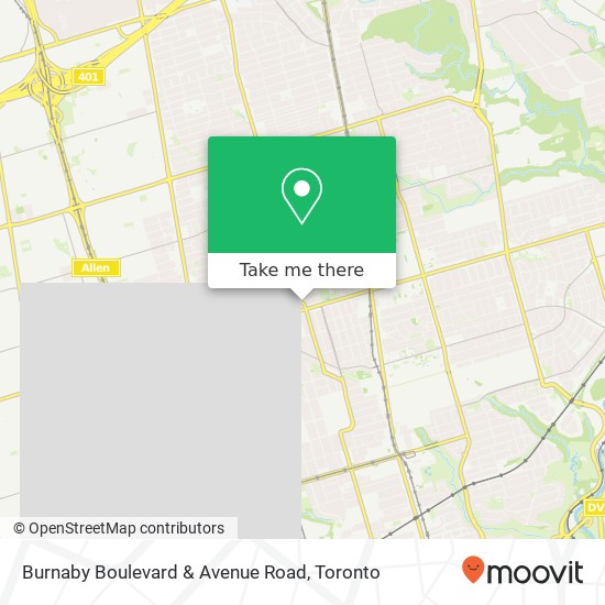 Burnaby Boulevard & Avenue Road plan