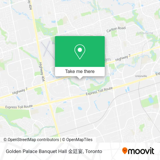 Golden Palace Banquet Hall 金廷宴 map
