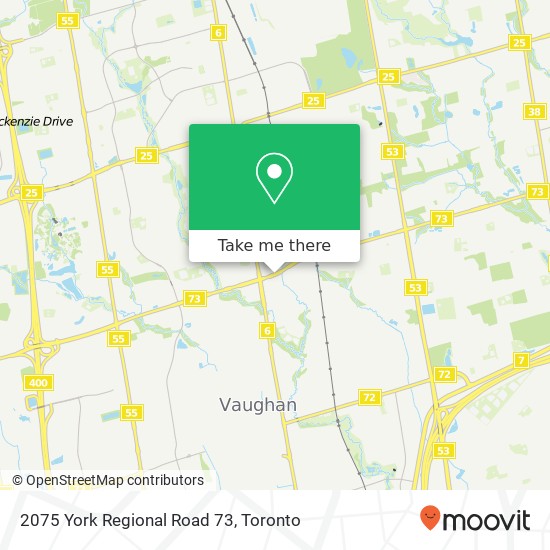 2075 York Regional Road 73 map