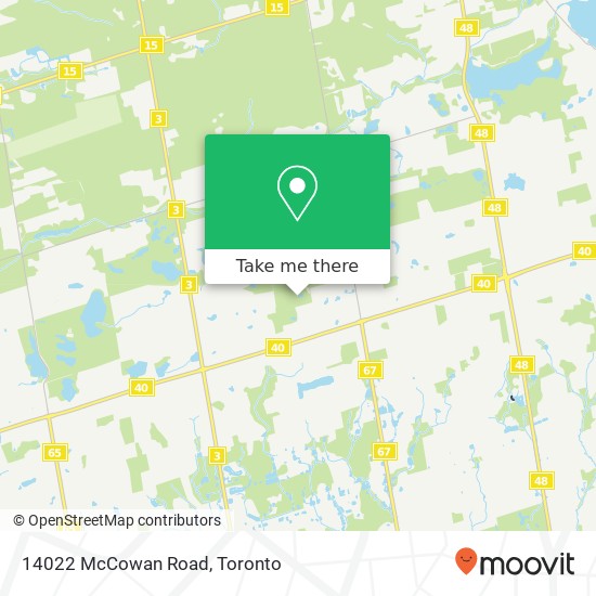 14022 McCowan Road map