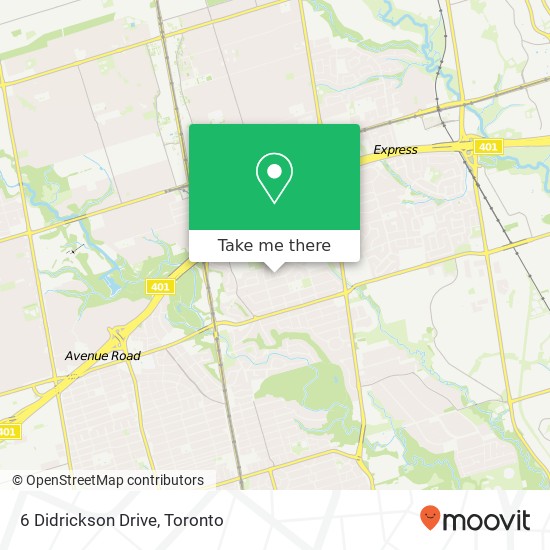 6 Didrickson Drive map