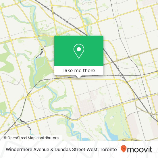 Windermere Avenue & Dundas Street West plan