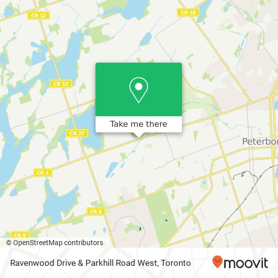 Ravenwood Drive & Parkhill Road West plan