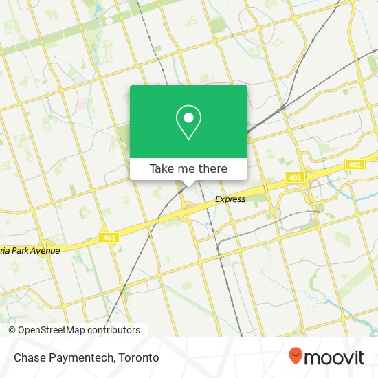 Chase Paymentech map