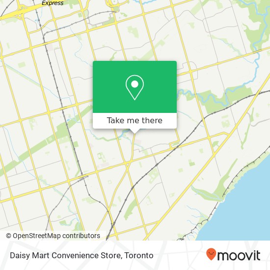 Daisy Mart Convenience Store map