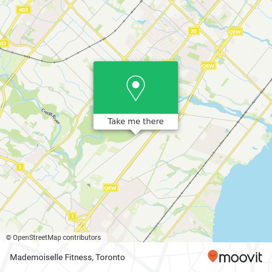 Mademoiselle Fitness map