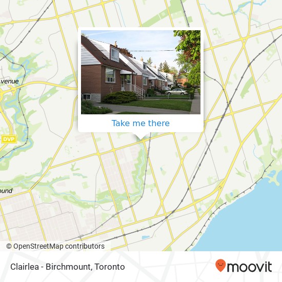 Clairlea - Birchmount plan