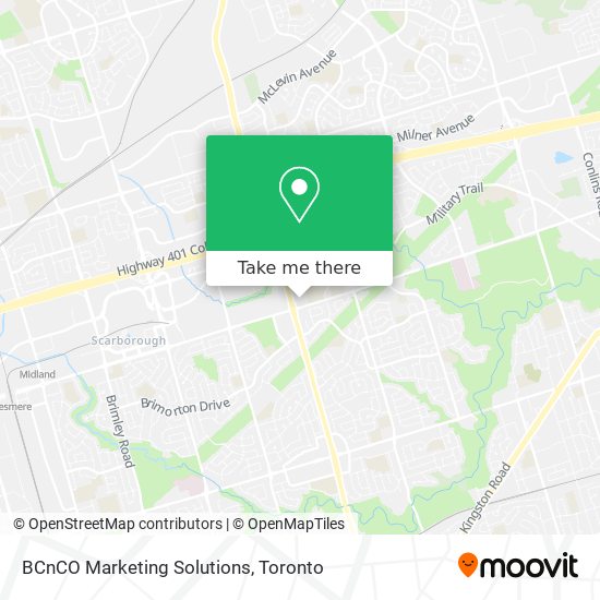 BCnCO Marketing Solutions map