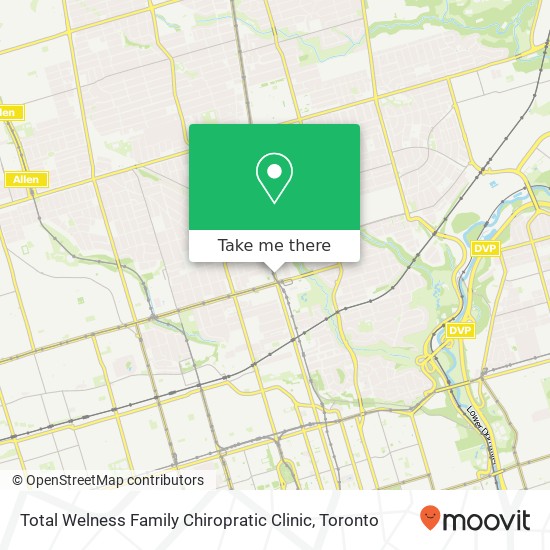 Total Welness Family Chiropratic Clinic map