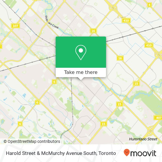 Harold Street & McMurchy Avenue South plan