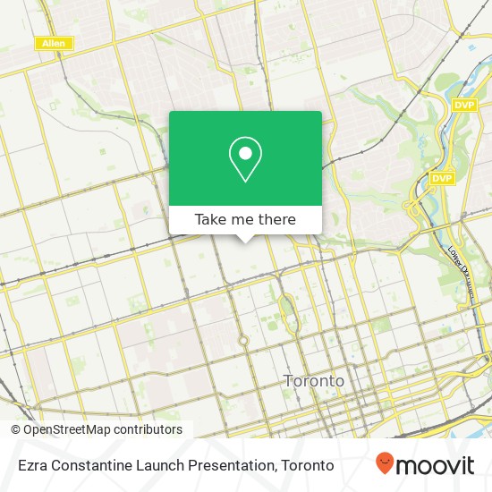 Ezra Constantine Launch Presentation map