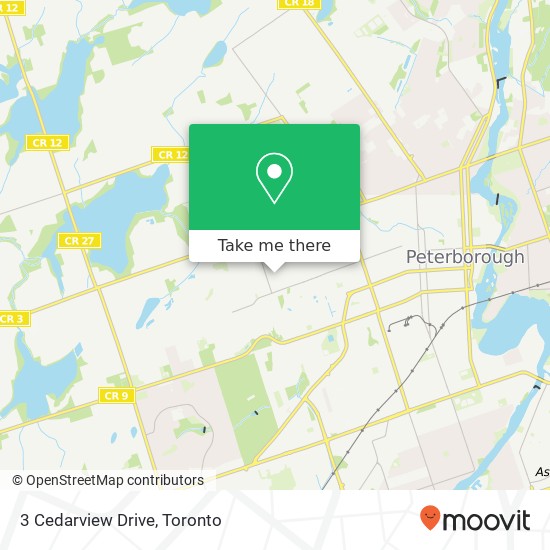 3 Cedarview Drive map