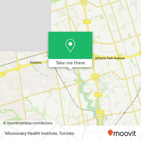 Missionary Health Institute map