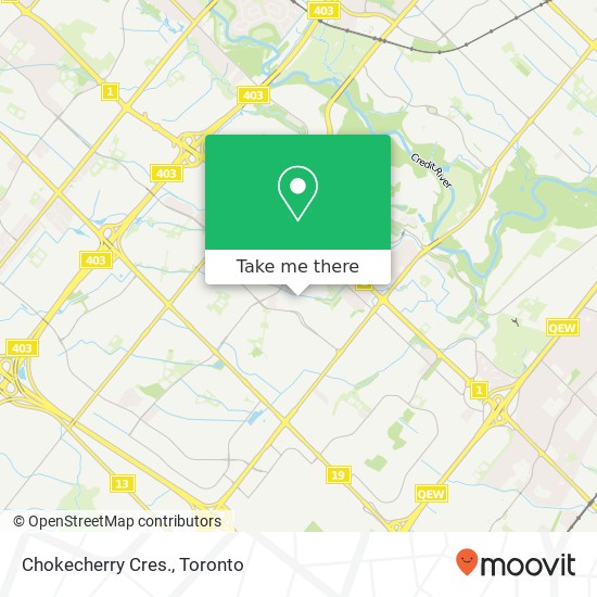 Chokecherry Cres. map