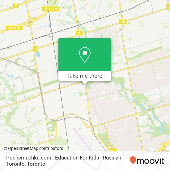 Pochemuchka.com : Education For Kids : Russian Toronto map