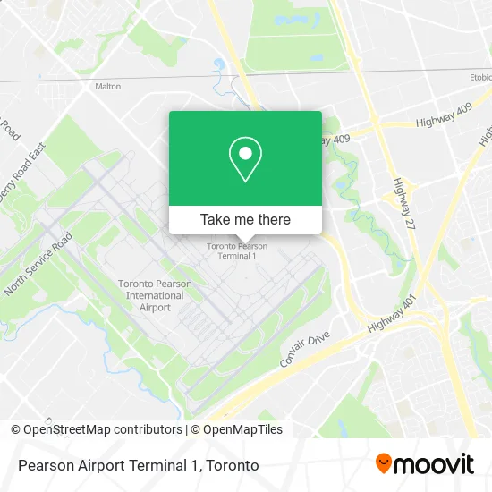 Pearson Airport Terminal 1 plan