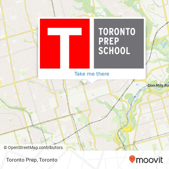 Toronto Prep map