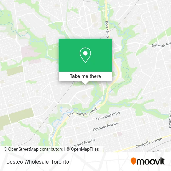 Costco Wholesale map