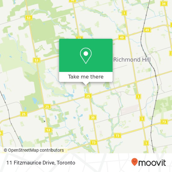 11 Fitzmaurice Drive map