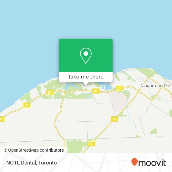 NOTL Dental map