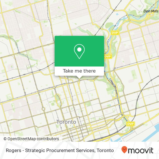 Rogers  - Strategic Procurement Services map