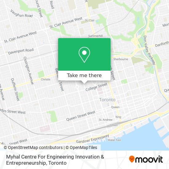 Myhal Centre For Engineering Innovation & Entrepreneurship map