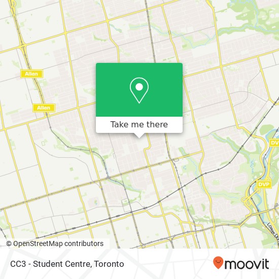 CC3 - Student Centre map