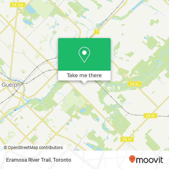 Eramosa River Trail map