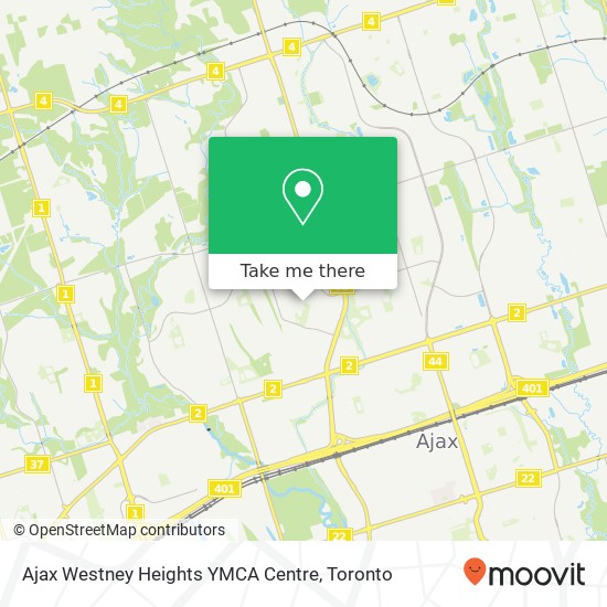 Ajax Westney Heights YMCA Centre plan