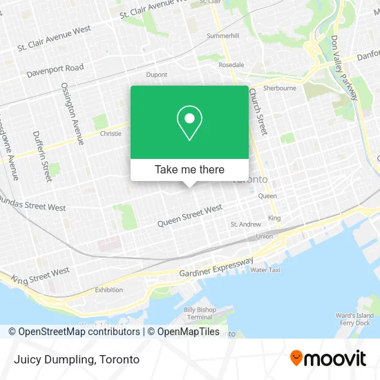 Juicy Dumpling map