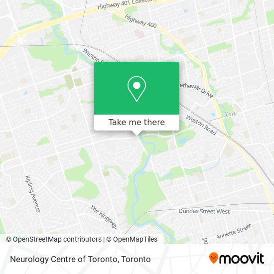 Neurology Centre of Toronto map