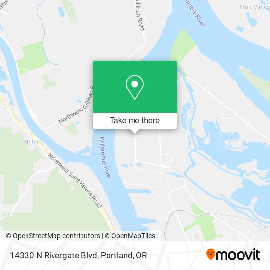 14330 N Rivergate Blvd map