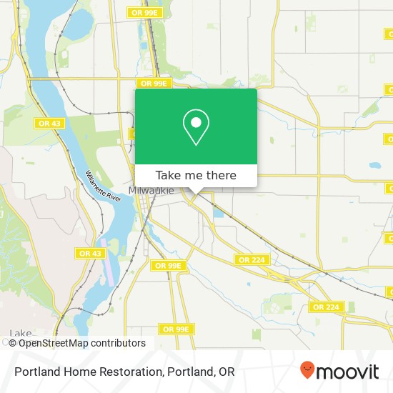 Portland Home Restoration map