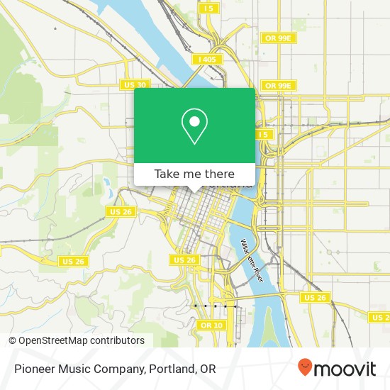 Mapa de Pioneer Music Company